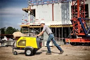 Mobile compressor by Atlas Copco PT Compressors by Atlas Copco Power Technique